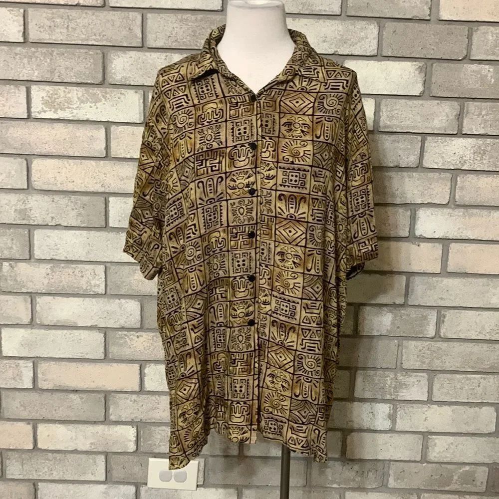 3for$20 blouse button front size large